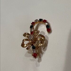 Vintage Candy Cane Brooch